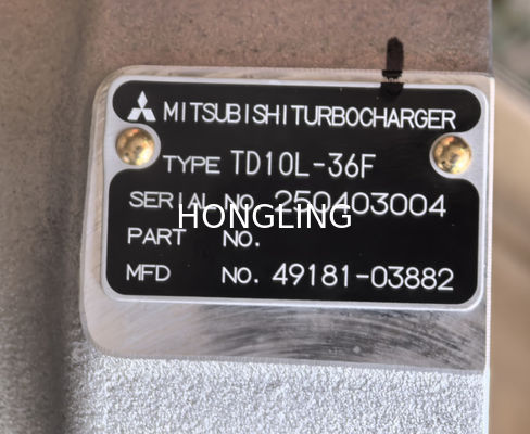 Mitsubishi S12R Supercharger Assembly 49181-03882 TD10-36F