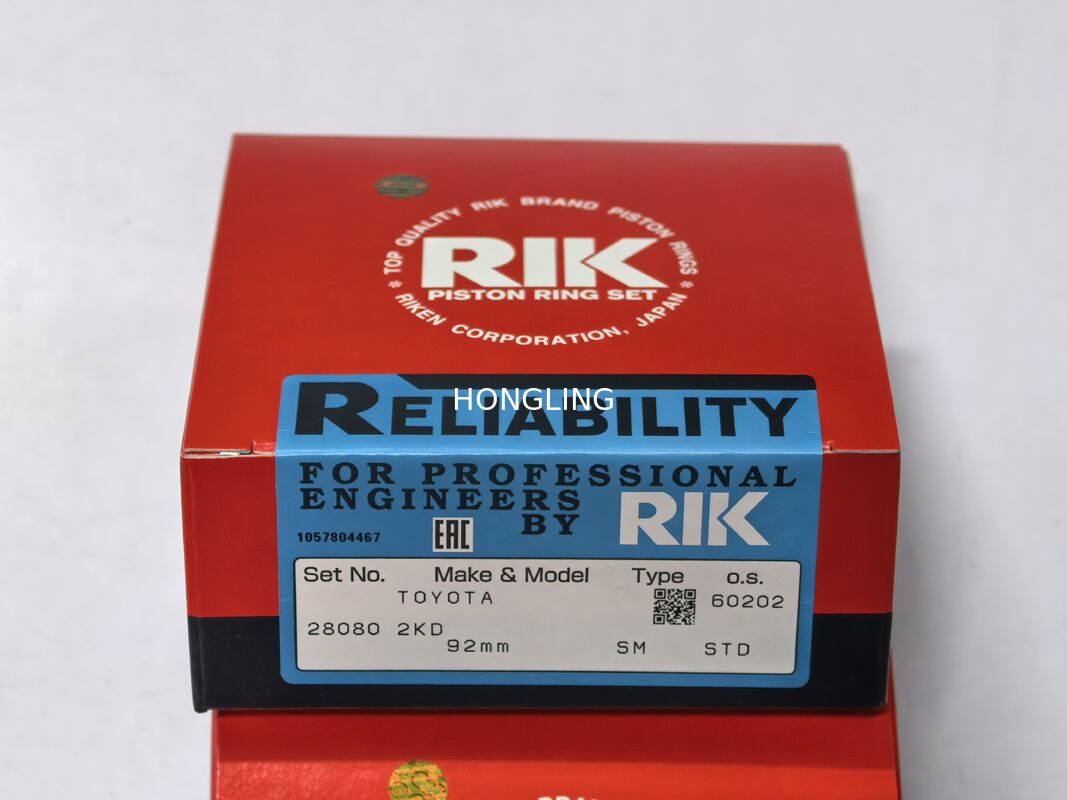 TOYOTA 2KD PISTON RING 28080 13011-30030 13011-30031 13011-30060 RIK JAPAN